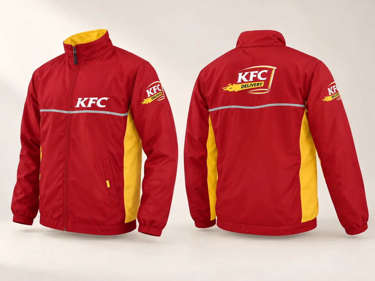 KFC delivery jacket